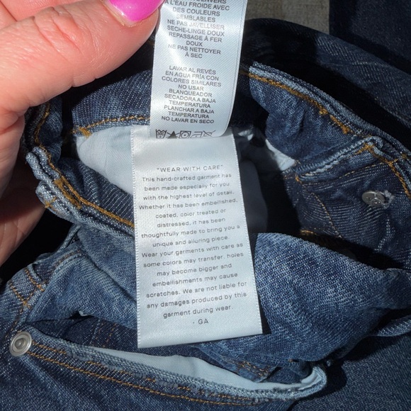 NWT Good American Good Boy Straight Leg Jeans - Picture 8 of 15